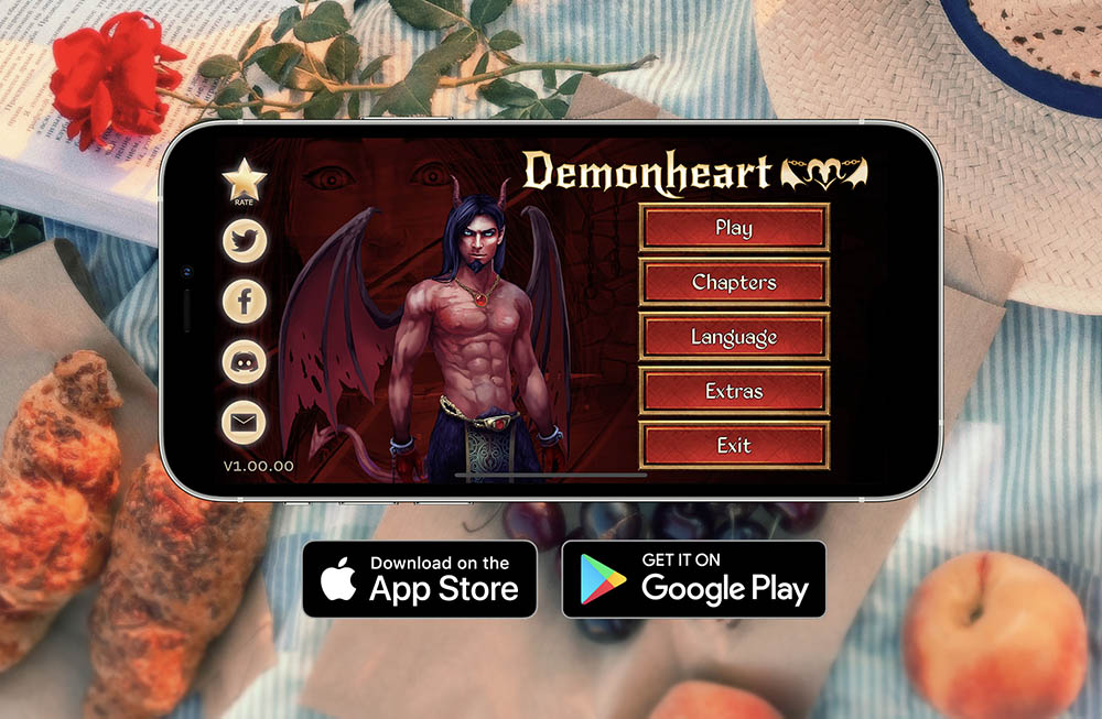 Demonheart on iPhone